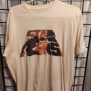 Star Wars Cream Graphic T-Shirt
